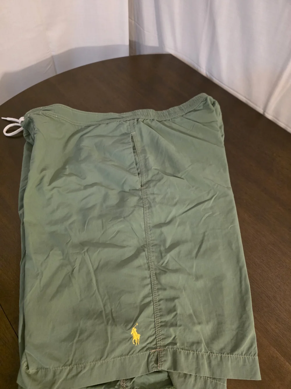 Polo by Ralph Lauren Vintage Olive Green Swim Shorts Sz XL